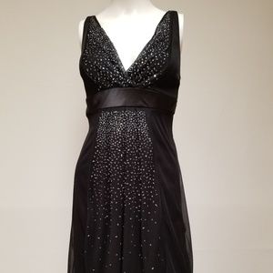 Black & Silver Party Dress